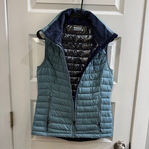 Columbia Teal Quilted Vest